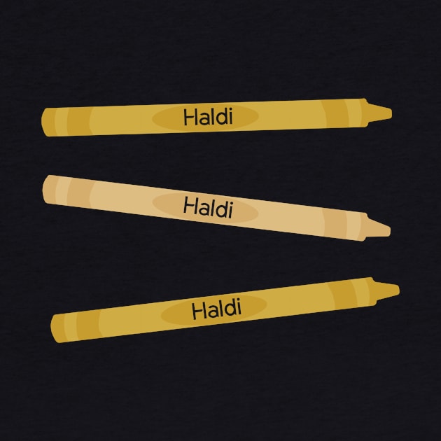 Yellow Haldi Crayons by LochNestFarm